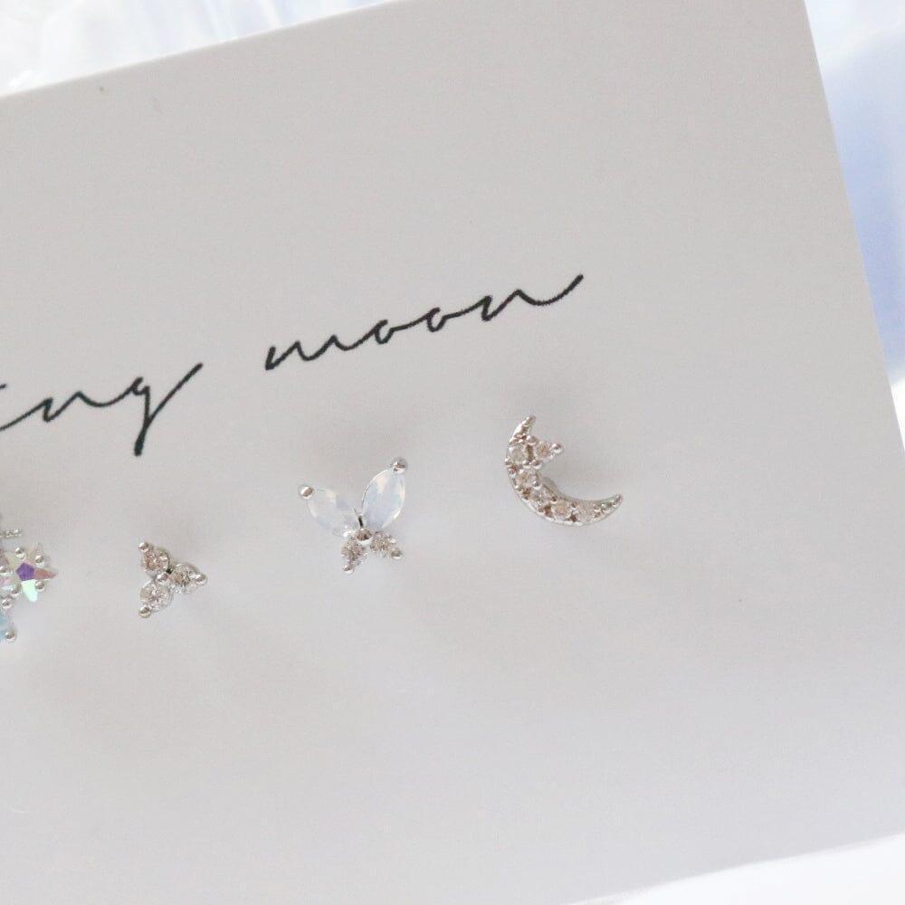 ソフトトゥインクル ピアッシング(4 set) Piercing bling moon