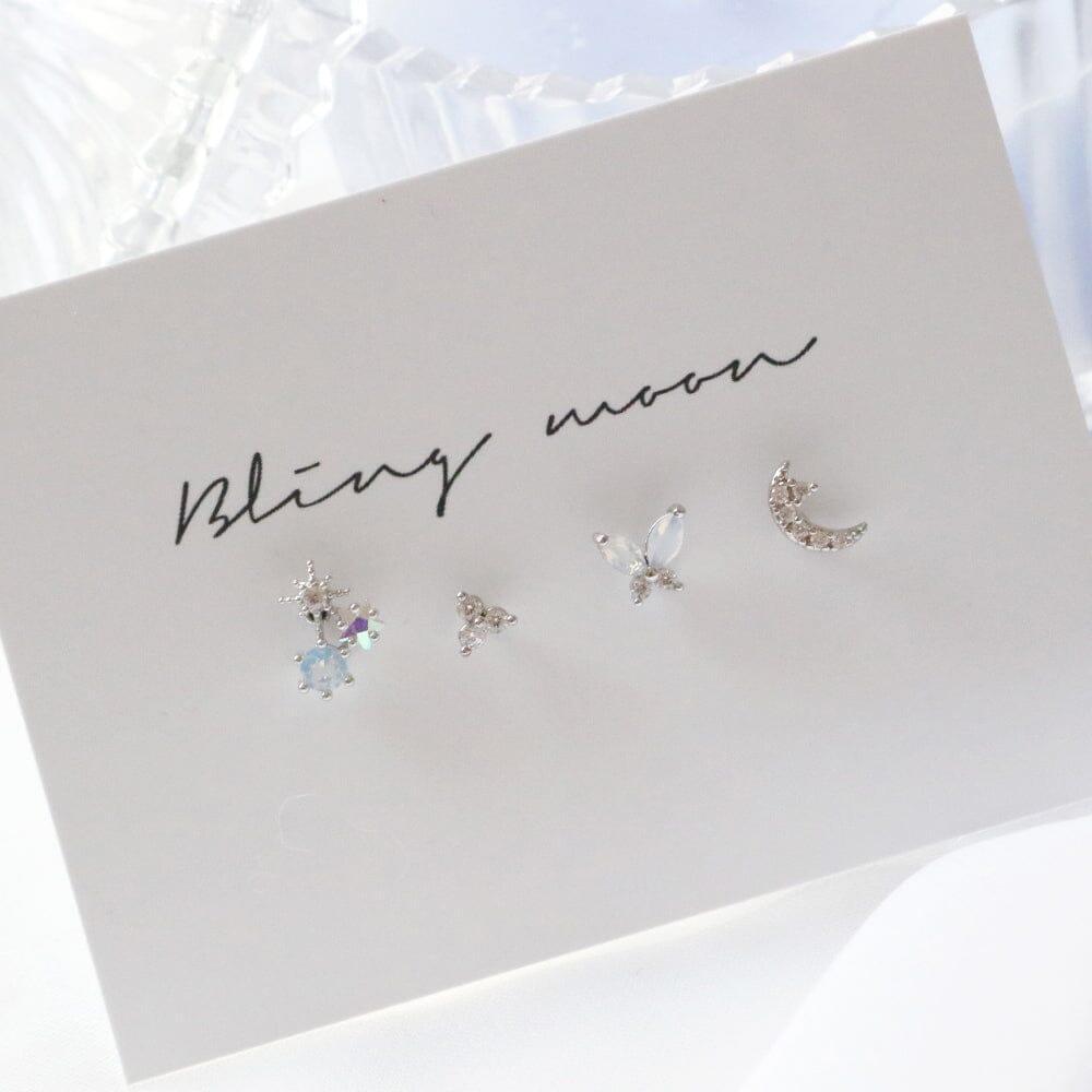 ソフトトゥインクル ピアッシング(4 set) Piercing bling moon