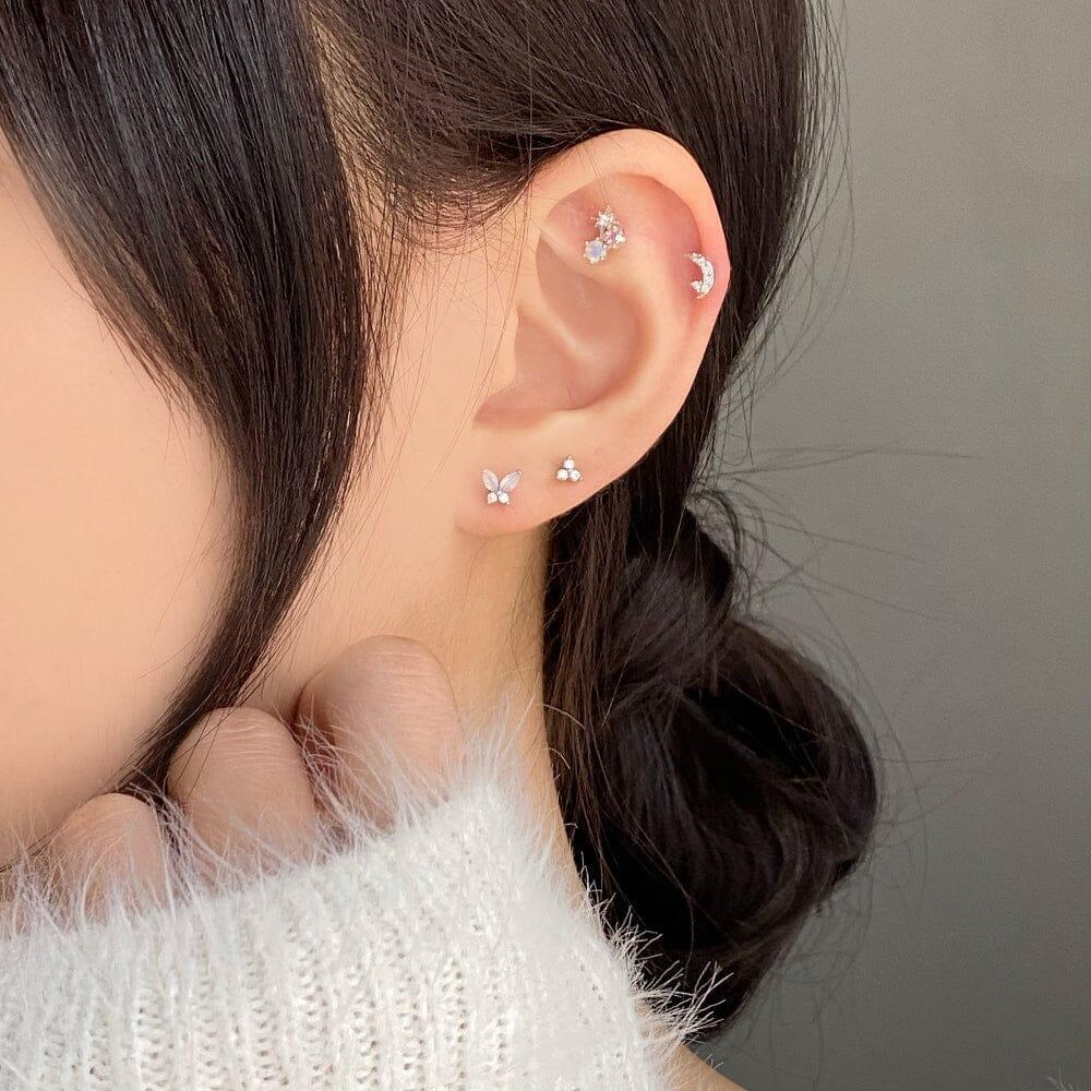 ソフトトゥインクル ピアッシング(4 set) Piercing bling moon