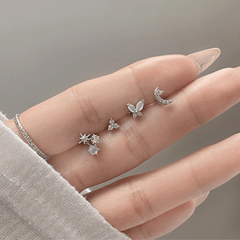 ソフトトゥインクル ピアッシング(4 set) Piercing bling moon