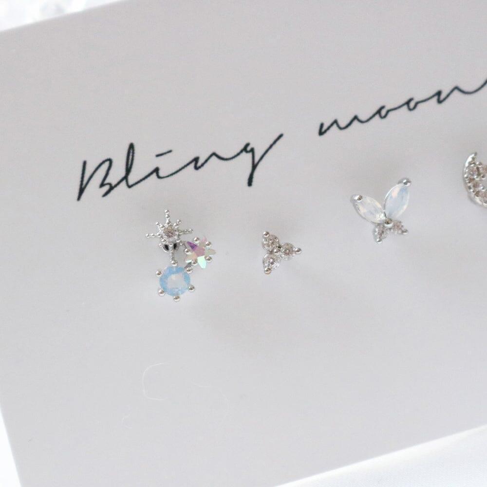ソフトトゥインクル ピアッシング(4 set) Piercing bling moon