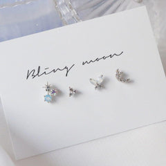 ソフトトゥインクル ピアッシング(4 set) Piercing bling moon