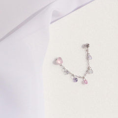 Sugar Two ring Piercing (2 color) Piercing bling moon