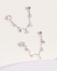 Sugar Two ring Piercing (2 color) Piercing bling moon
