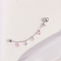 Sugar Two ring Piercing (2 color) Piercing bling moon