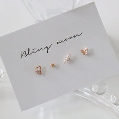 スイセンピアッシング(4 set) Piercing bling moon