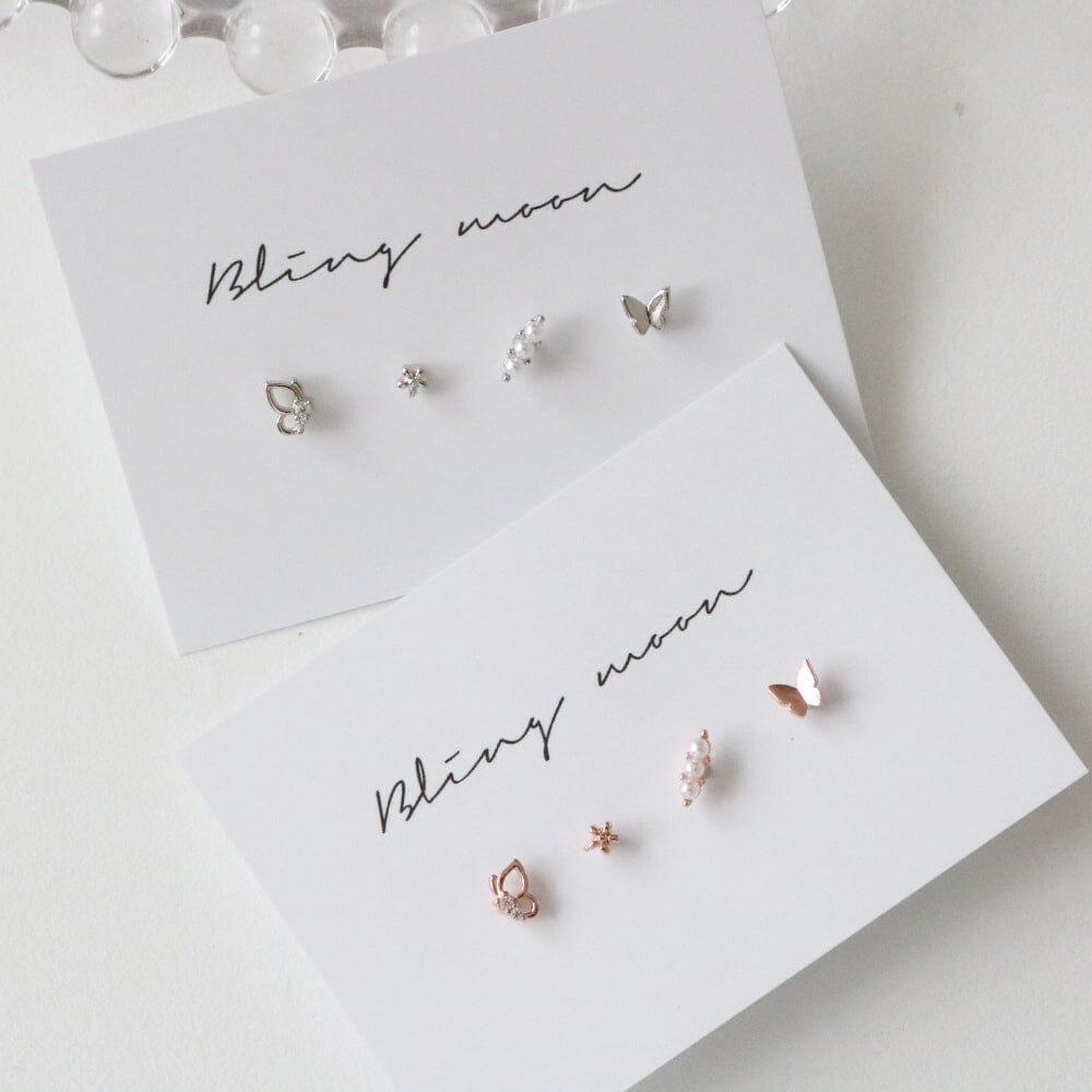 スイセンピアッシング(4 set) Piercing bling moon