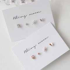 スイセンピアッシング(4 set) Piercing bling moon