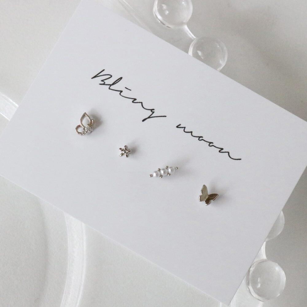 スイセンピアッシング(4 set) Piercing bling moon