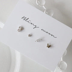 スイセンピアッシング(4 set) Piercing bling moon