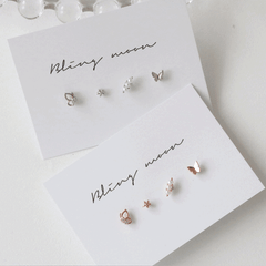 スイセンピアッシング(4 set) Piercing bling moon