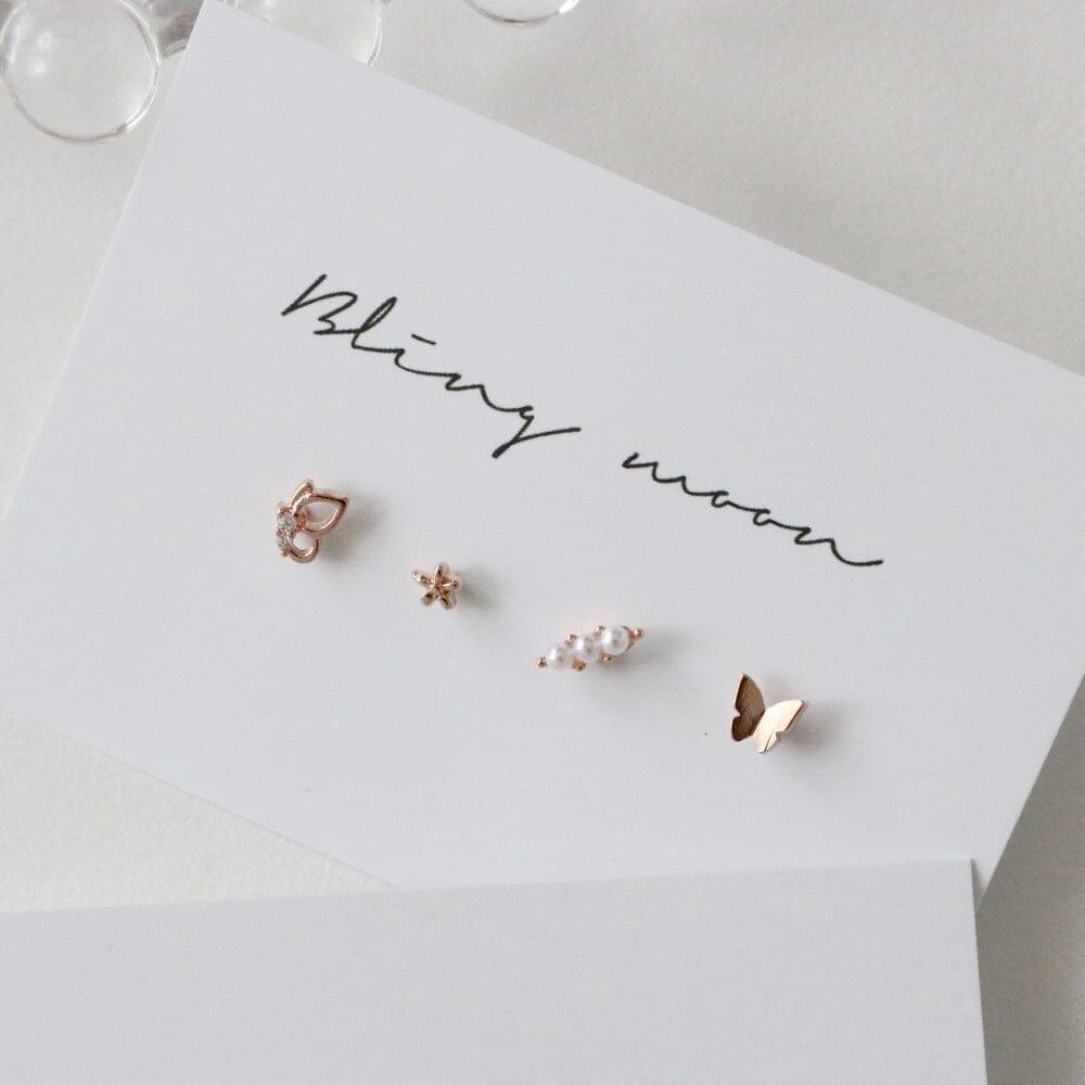 スイセンピアッシング(4 set) Piercing bling moon