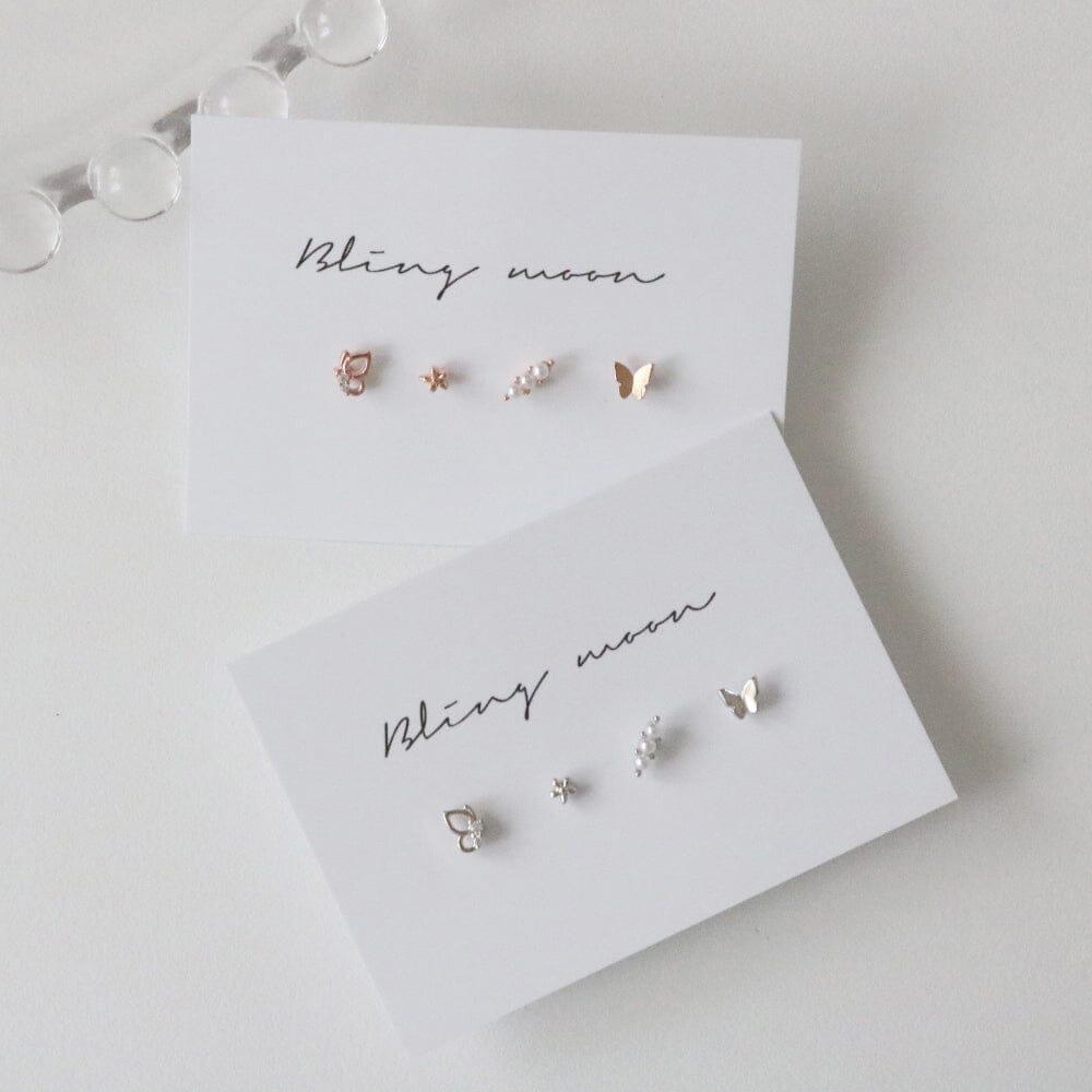 スイセンピアッシング(4 set) Piercing bling moon