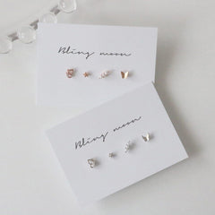 スイセンピアッシング(4 set) Piercing bling moon