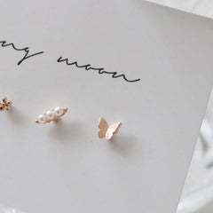 スイセンピアッシング(4 set) Piercing bling moon