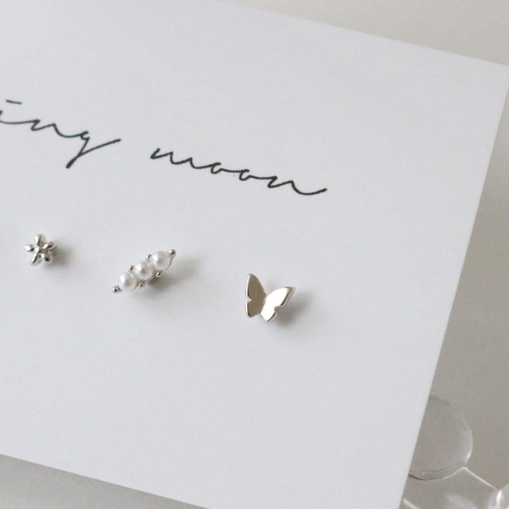 スイセンピアッシング(4 set) Piercing bling moon