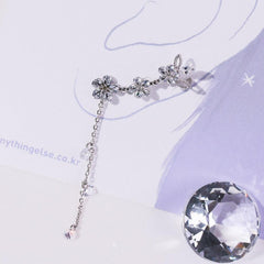 Sunny side upイヤーカフ&ピアス Earrings pink-rocket