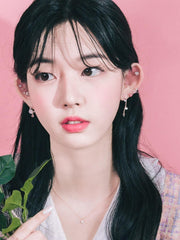 Sunny side upイヤーカフ&ピアス Earrings pink-rocket