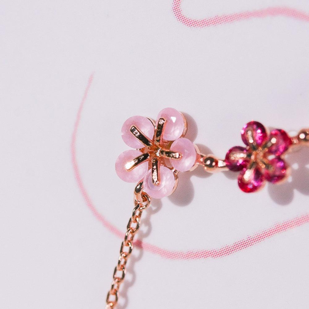 Sunny side upイヤーカフ&ピアス Earrings pink-rocket