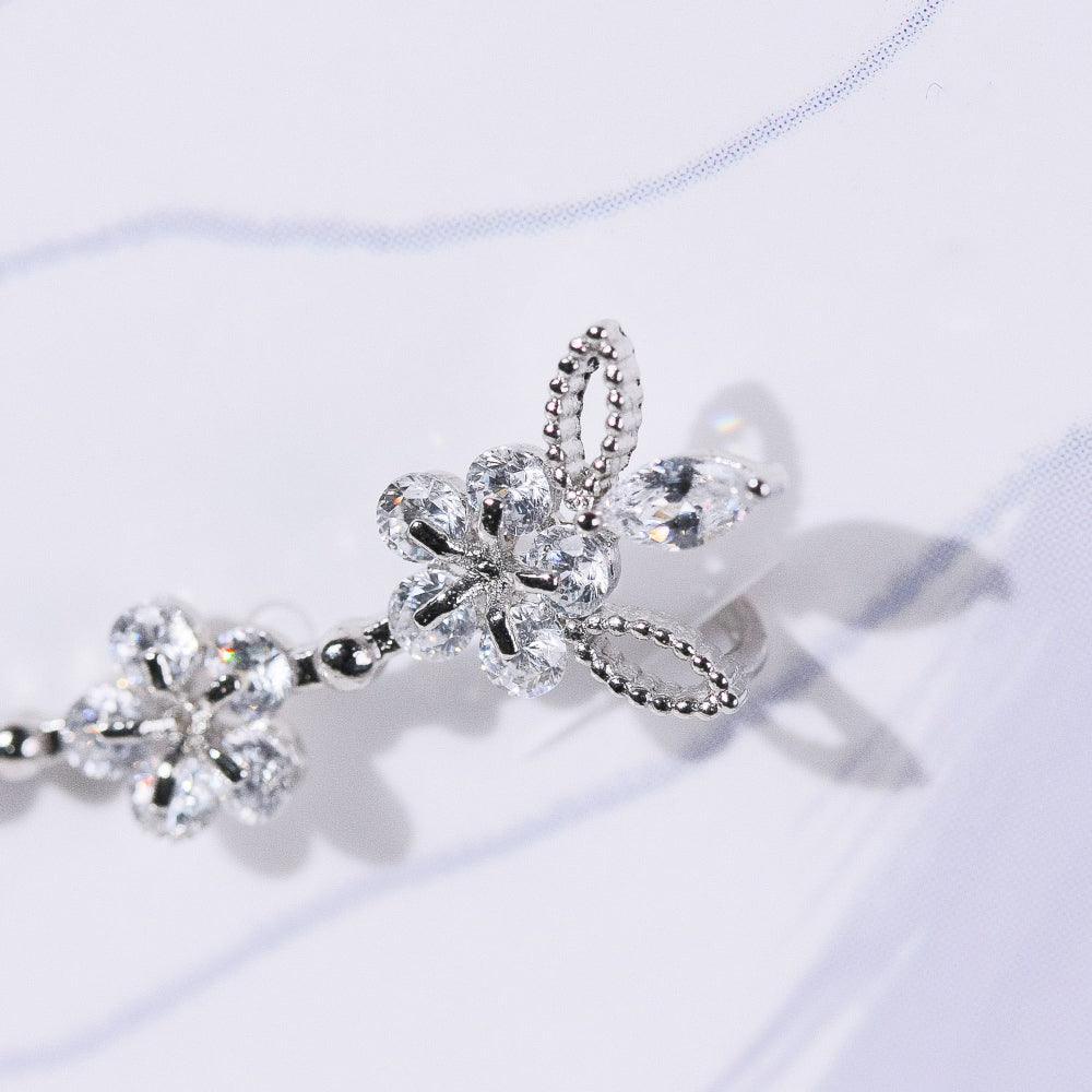 Sunny side upイヤーカフ&ピアス Earrings pink-rocket