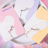 Sunny side upイヤーカフ&ピアス Earrings pink-rocket