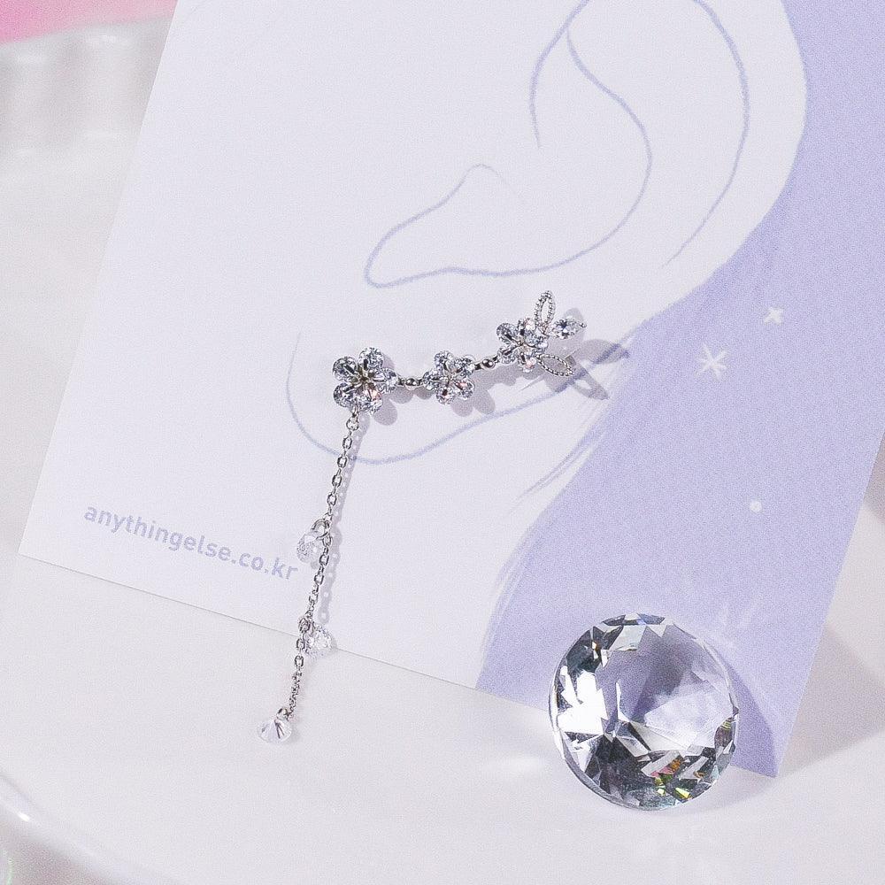 Sunny side upイヤーカフ&ピアス Earrings pink-rocket