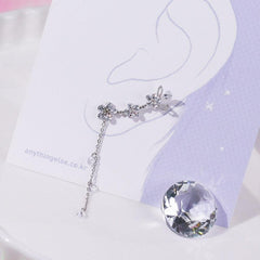 Sunny side upイヤーカフ&ピアス Earrings pink-rocket