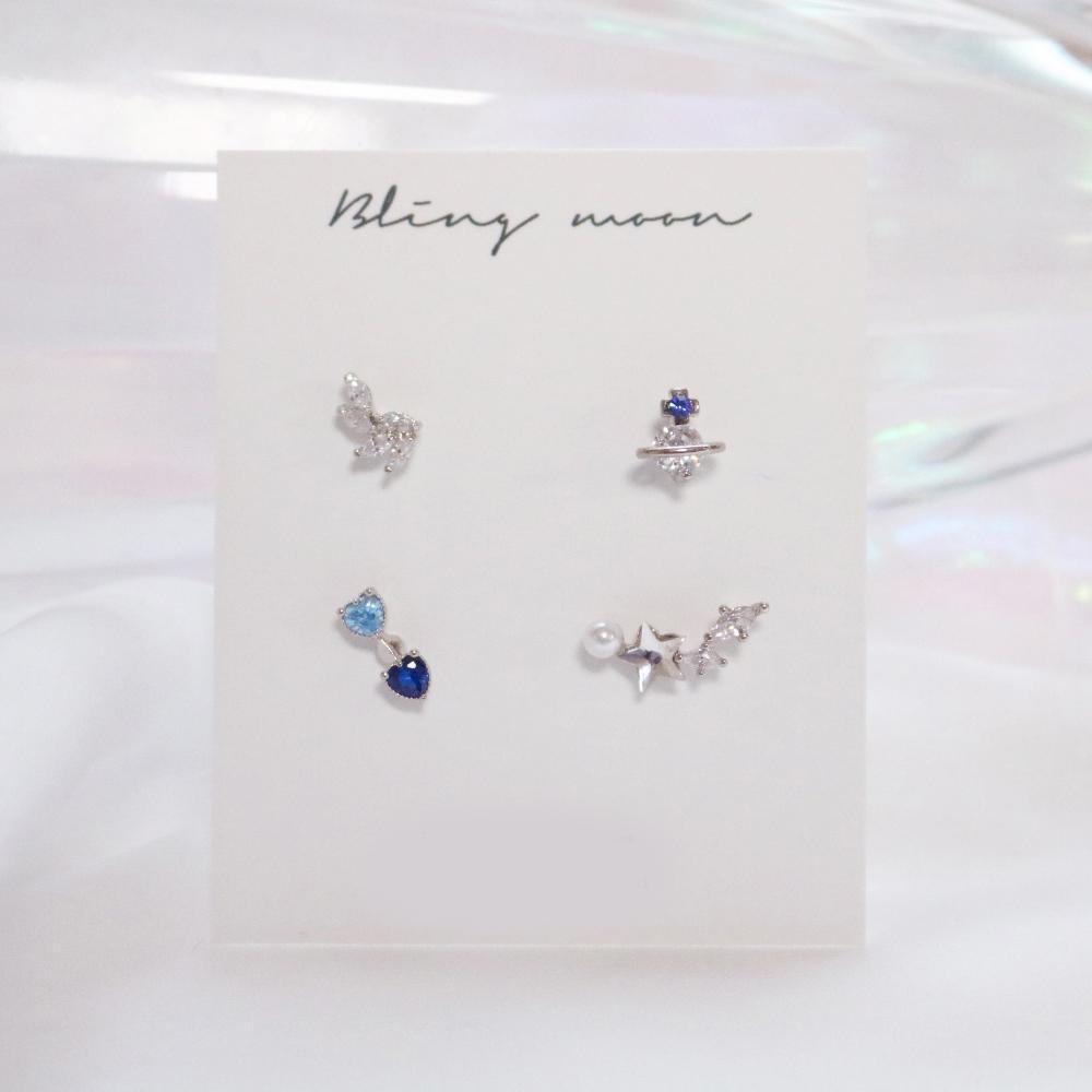 スノーウイング・ピアッシング Piercing bling moon