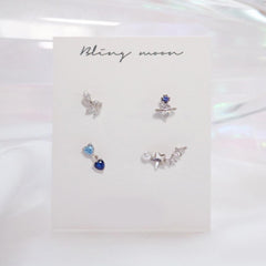 スノーウイング・ピアッシング Piercing bling moon