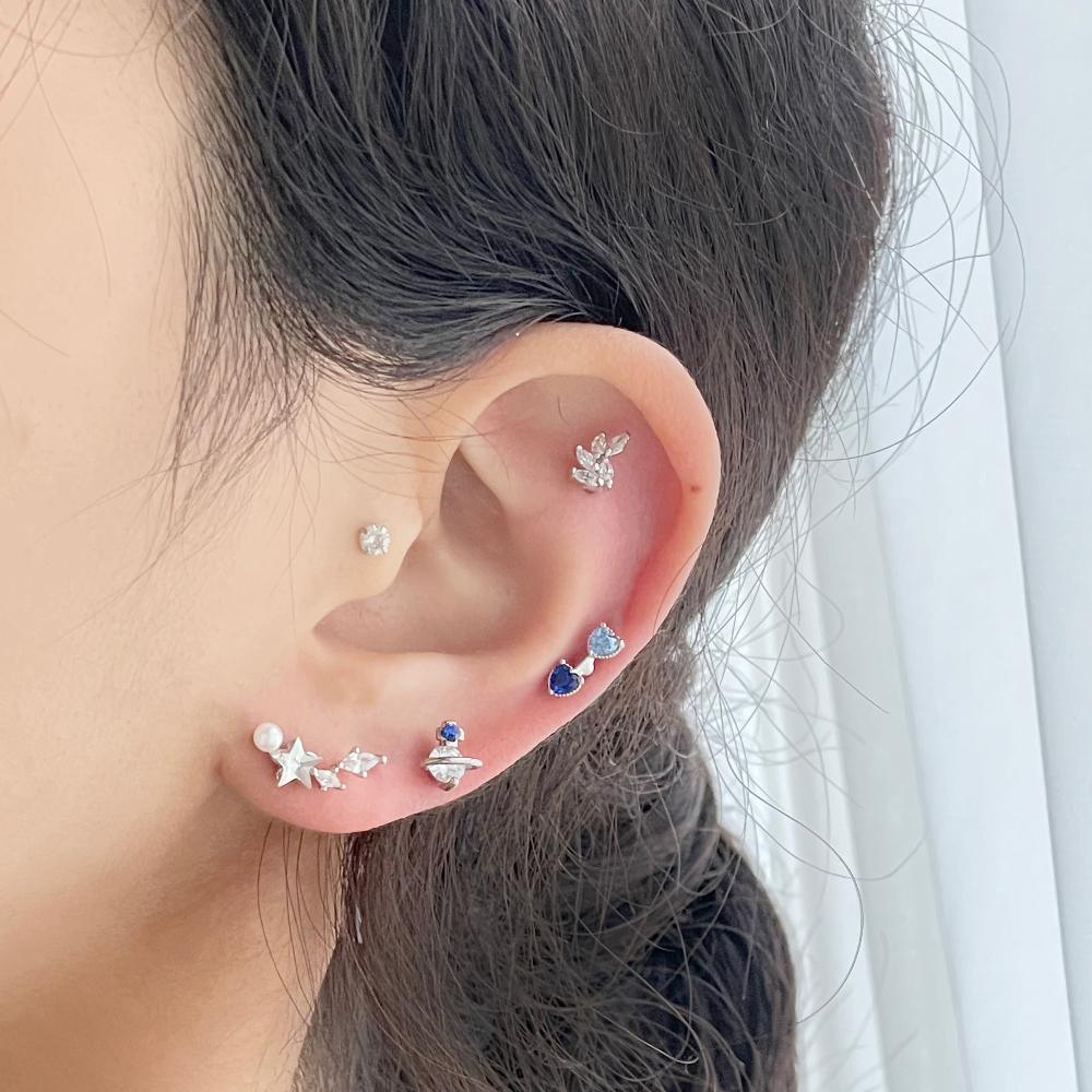 スノーウイング・ピアッシング Piercing bling moon