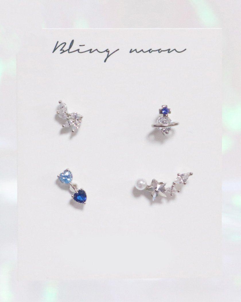 スノーウイング・ピアッシング Piercing bling moon