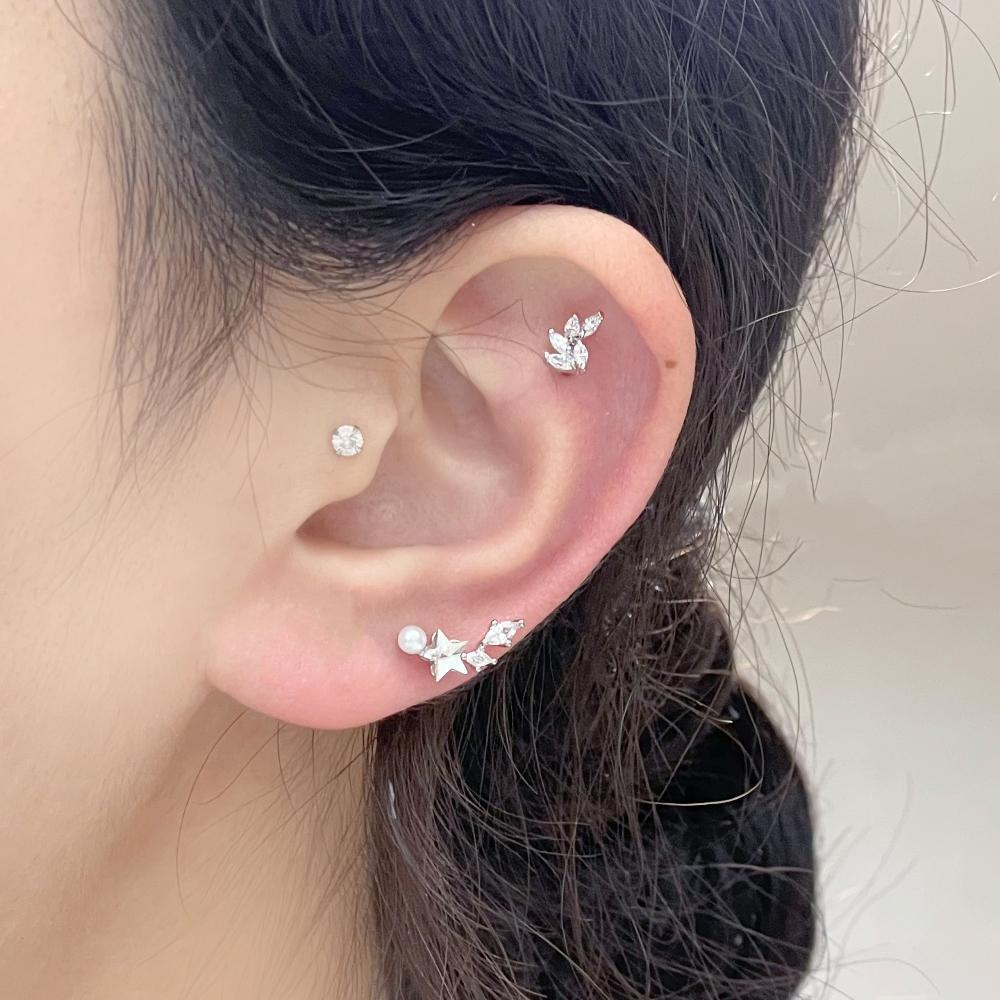 スノーウイング・ピアッシング Piercing bling moon