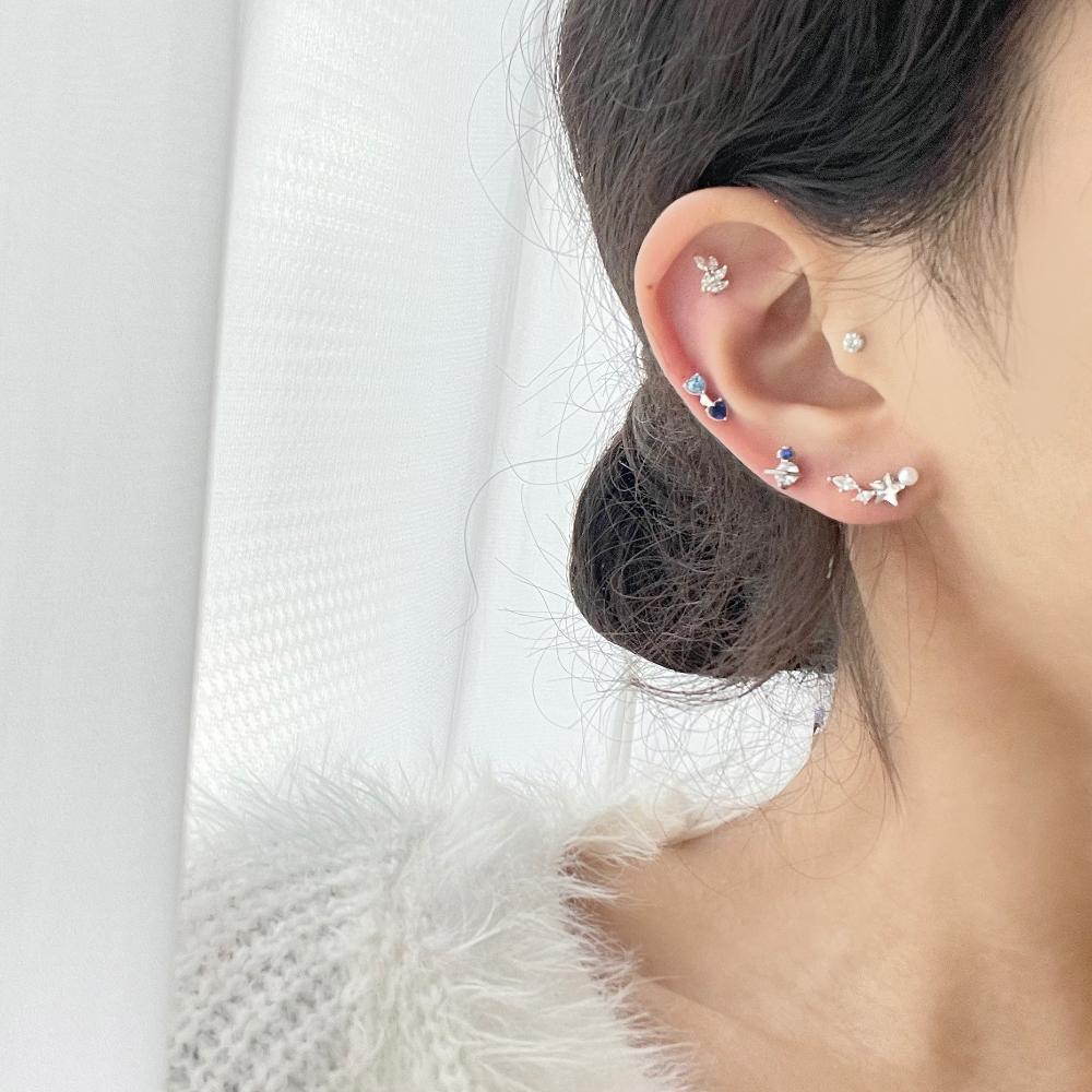 スノーウイング・ピアッシング Piercing bling moon