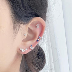 スノーウイング・ピアッシング Piercing bling moon