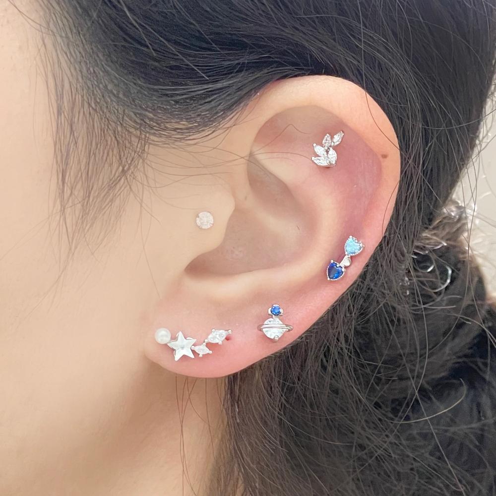 スノーウイング・ピアッシング Piercing bling moon