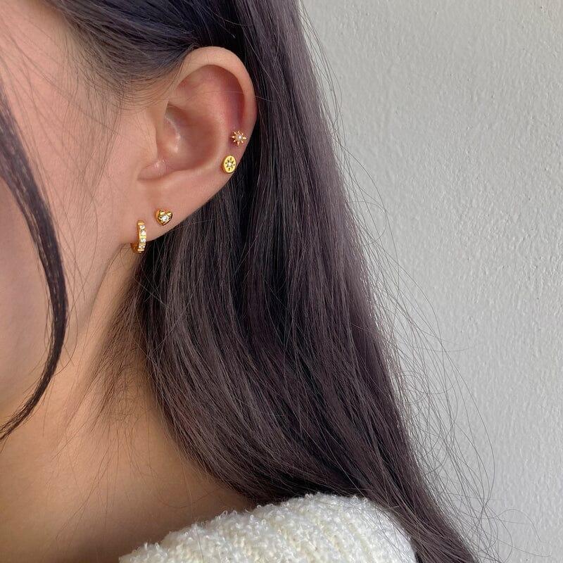 スパークル・カービング・オーバル・ピアッシング Piercing younglong-seoul