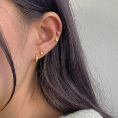 スパークル・カービング・オーバル・ピアッシング Piercing younglong-seoul