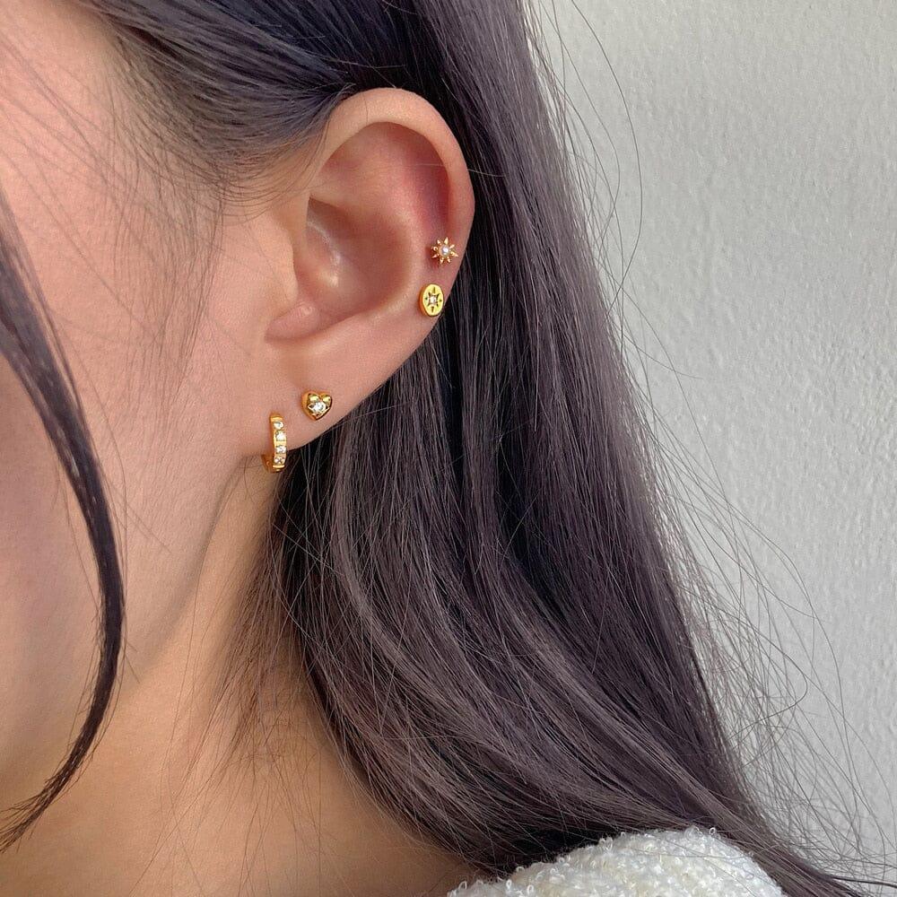 スパークル・カービング・オーバル・ピアッシング Piercing younglong-seoul