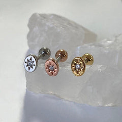 スパークル・カービング・オーバル・ピアッシング Piercing younglong-seoul