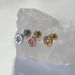 スパークル・カービング・オーバル・ピアッシング Piercing younglong-seoul