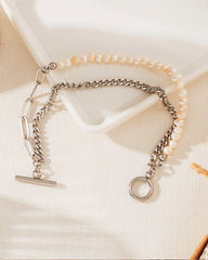 Surgical Bine Pearl ブレスレット Bracelet soo&soo