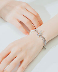 Surgical Bine Pearl ブレスレット Bracelet soo&soo