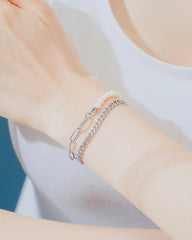 Surgical Bine Pearl ブレスレット Bracelet soo&soo