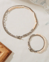 Surgical Bine Pearl ブレスレット Bracelet soo&soo