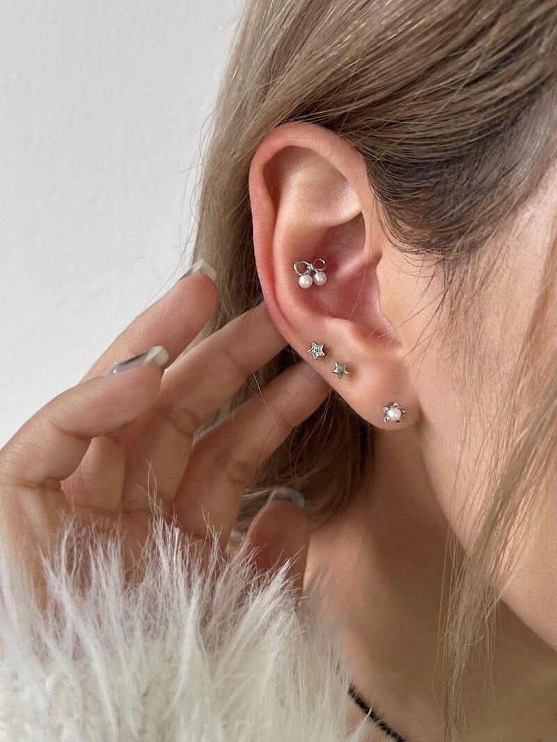 スター真珠・ピアッシング(3type) Piercing younglong-seoul