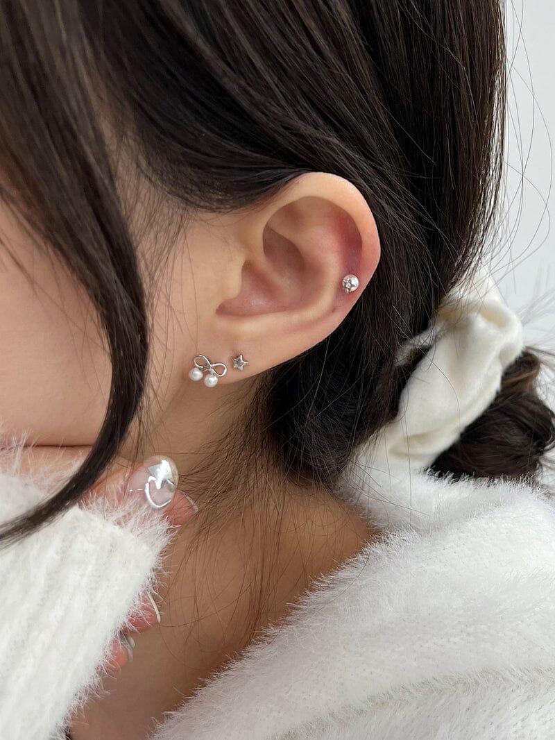 スター真珠・ピアッシング(3type) Piercing younglong-seoul