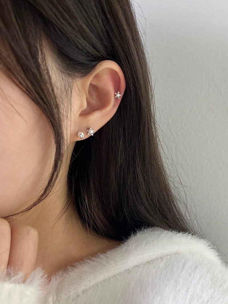 スター真珠・ピアッシング(3type) Piercing younglong-seoul