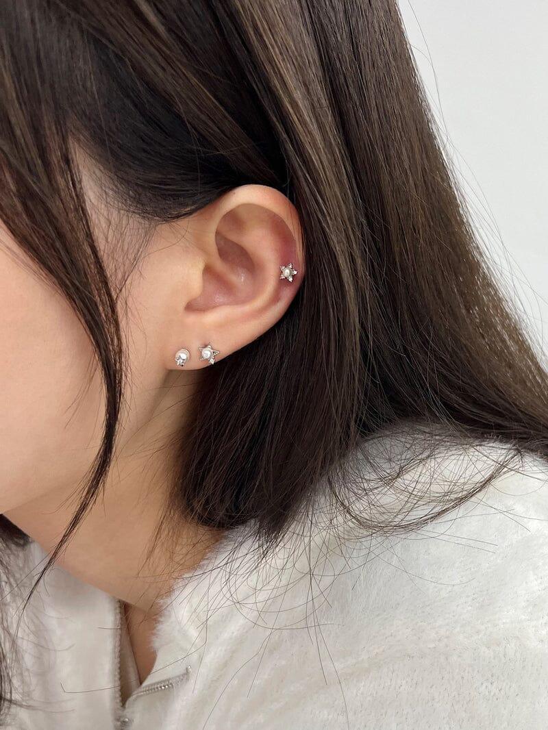 スター真珠・ピアッシング(3type) Piercing younglong-seoul