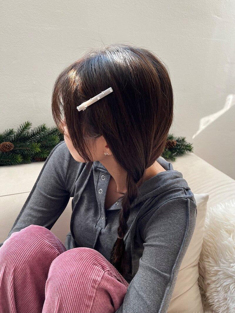 スワール キュービック スター ヘアピン Hair younglong-seoul