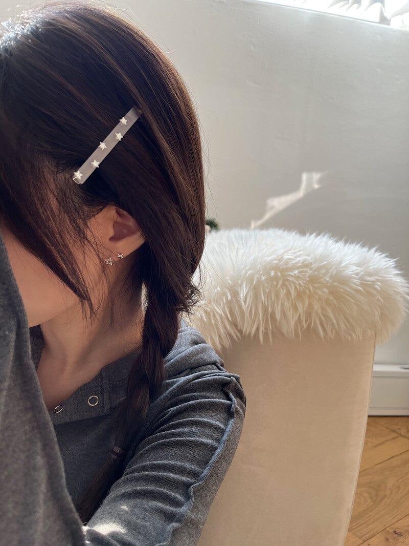 スワール キュービック スター ヘアピン Hair younglong-seoul